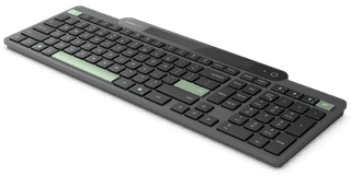 Lenovo 800 Self-Charging Bluetooth Keyboard QWERTY Black