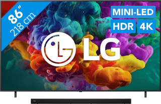 LG Mini-led 86" QNED85 (2026) + LG H7