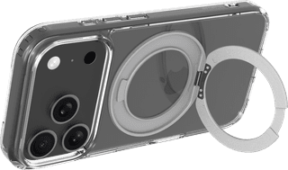 BlueBuilt Protective Back Cover with MagSafe and Stand iPhone 18 Pro Transparent