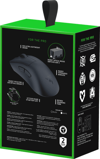 Razer DeathAdder V3 Pro Gaming Muis Zwart