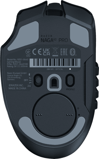 Razer Naga V2 Pro Draadloze Gaming Muis