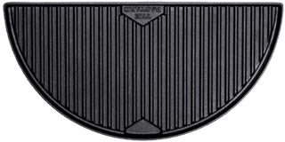 The Bastard Cast Iron Half Moon Griddle Large 48cm