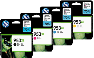 HP 953XL cartridges 4-Kleuren pack
