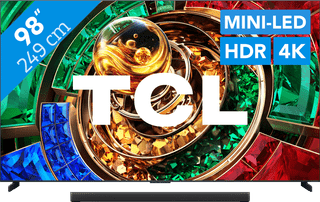 TCL RGB Mini-led 98" RM7L (2026) + TCL Q75K