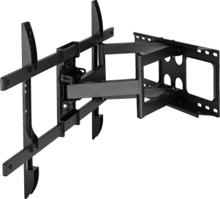 BlueBuilt Draaibare Muurbeugel 48" - 75" Zwart