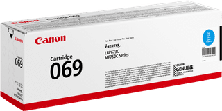Canon 069 Ink Toner Cartridge Cyan