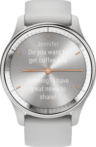Garmin Vivomove Trend Zilver/Grijs