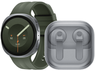 Samsung Galaxy Watch 9 5G Silver/Green 44mm + Samsung Galaxy Buds4 White