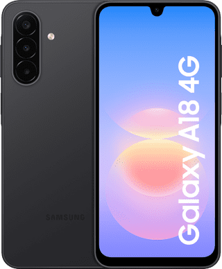 Samsung Galaxy A18 128GB Zwart 4G