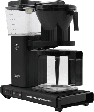 Moccamaster KBG Select Mat zwart