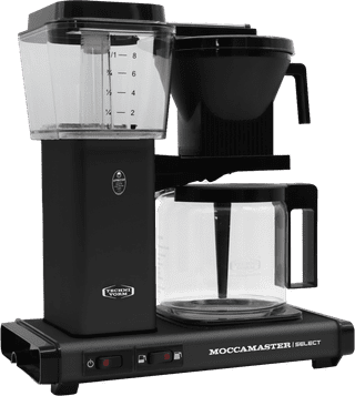 Moccamaster KBG Select Mat zwart