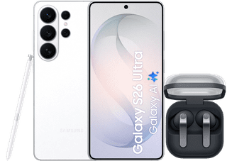 Samsung Galaxy S26 Ultra 1TB Wit 5G + Samsung Galaxy Buds4 Pro Zwart