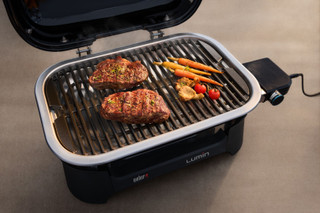 Weber Lumin Zwart met Onderstel