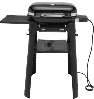 Weber Lumin Compact Black with Underframe