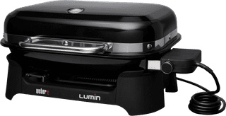 Weber Lumin Zwart met Onderstel
