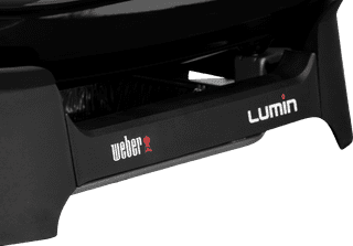 Weber Lumin Zwart met Onderstel