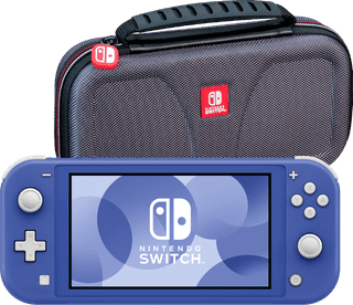 Nintendo Switch Lite Blue + Bigben Travel Case