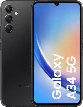Samsung Galaxy A34 128GB Zwart 5G