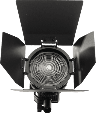 Nanlite FL-11 Fresnel Lens met Barndoors (FM vatting)