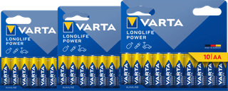 Varta Longlife Power AA Pack 30 stuks