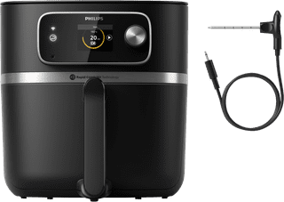 Philips Airfryer XXL Connected HD9880/90 + Meat Thermometer
