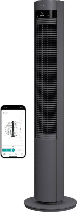 Duux Elevate Smart Grijs