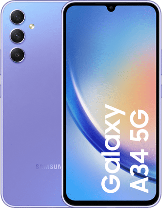 Samsung Galaxy A34 128GB Paars 5G