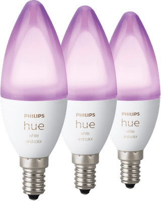 Philips Hue Candle Light White and Color E14 3-pack