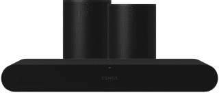 Sonos Ray Black + 2x Era 100 Black