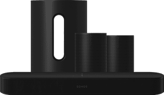 Sonos Beam Gen 2 Black + 2x Era 100 Black + Sub Mini Black