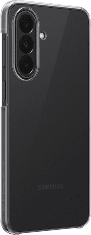 Samsung Galaxy A27 Card Slot Back Cover Transparent