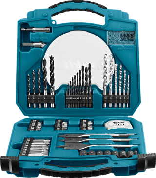 Makita 71-delige bit- en borenset D-47145