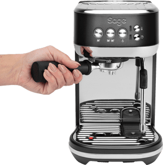Sage the Bambino Plus Black Stainless