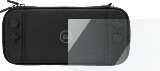 BlueBuilt Nintendo Switch hoesje + Screenprotector Glas