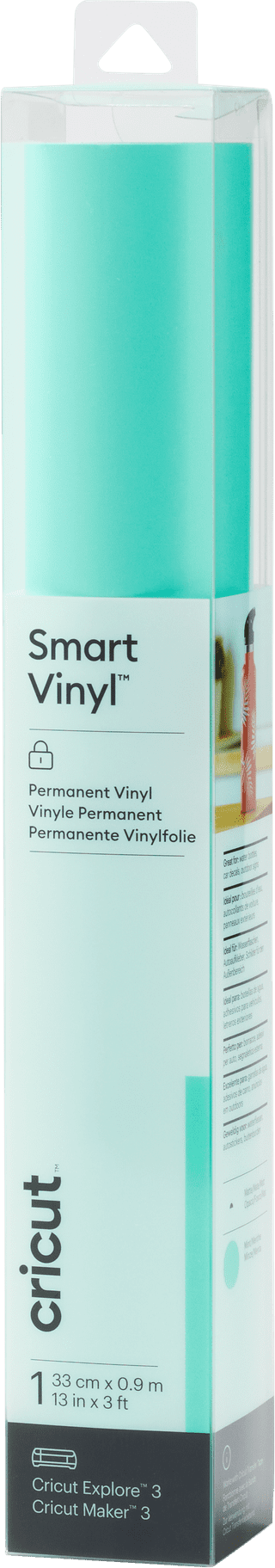 Cricut Smart Vinyl Permanent Mint 33x91cm