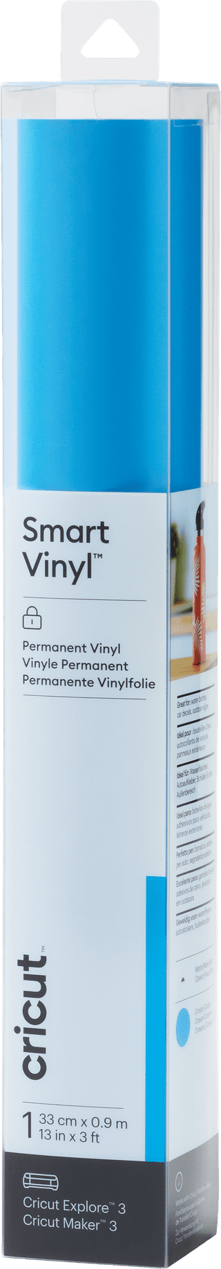 Cricut Smart Vinyl Permanent Oceaanblauw 33x91cm