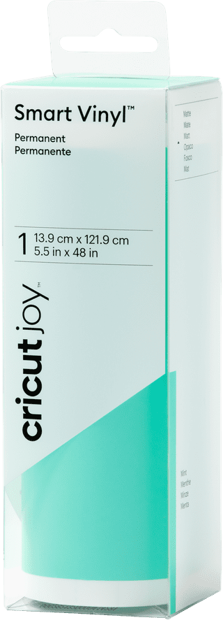 Cricut Smart Vinyl Permanent Joy Matte Mint 14x122cm