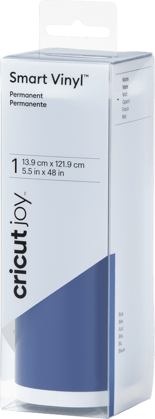 Cricut Smart Vinyl Permanent Joy Matte Blue 14x122cm