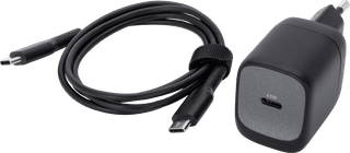 BlueBuilt 2-in-1 Draadloze Oplader met MagSafe en Qi2 25W Zwart