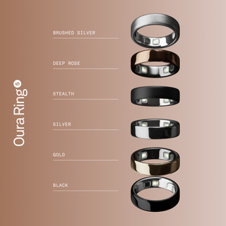 Oura Ring 5 Maat 10 Deep Rose