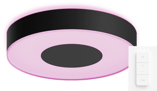 Philips Hue Infuse M Ceiling Lamp White and Color Black + Dimmer