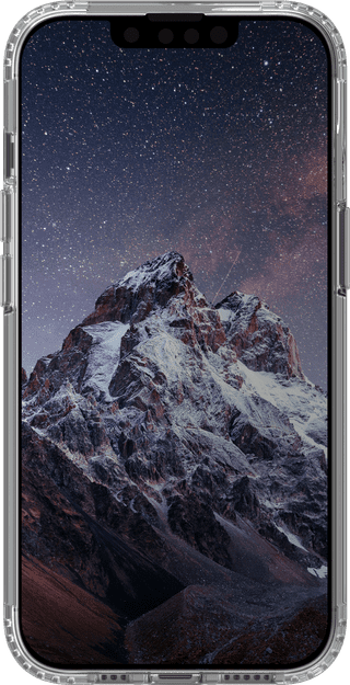 BlueBuilt Protective Back Cover iPhone 13 Transparant