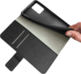 Just in Case Wallet Motorola Moto E13 Book Case Zwart