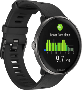 Polar Ignite 3 Titanium/Zwart