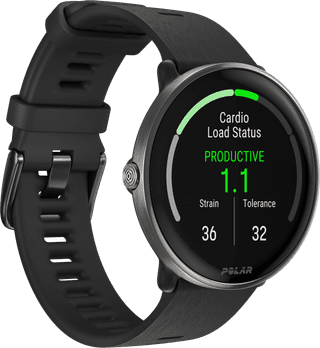 Polar Ignite 3 Titanium/Zwart