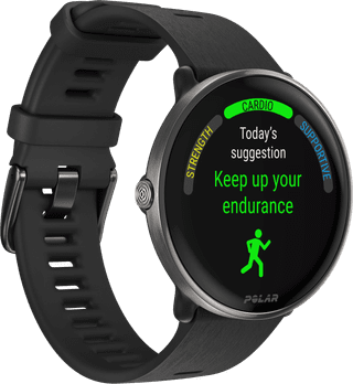 Polar Ignite 3 Titanium/Zwart