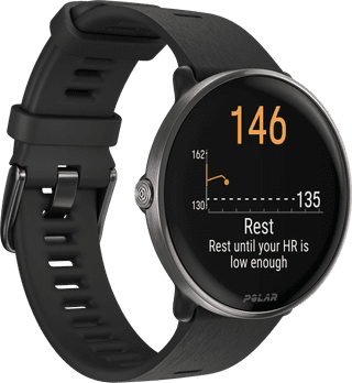 Polar Ignite 3 Titanium/Zwart