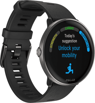 Polar Ignite 3 Titanium/Zwart