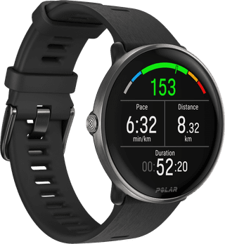 Polar Ignite 3 Titanium/Zwart