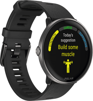 Polar Ignite 3 Titanium/Zwart